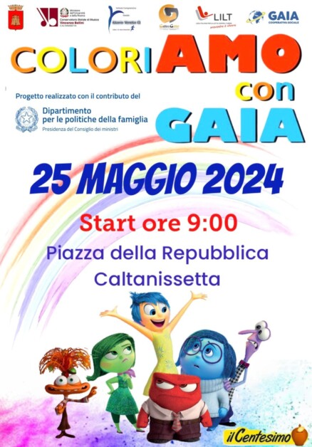 Coloriamo con Gaia 2024 Coloriamo con Gaia 2024