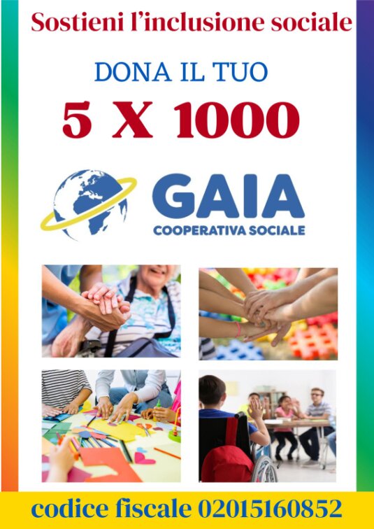 5x1000 Gaia Sociale CF 02015160852